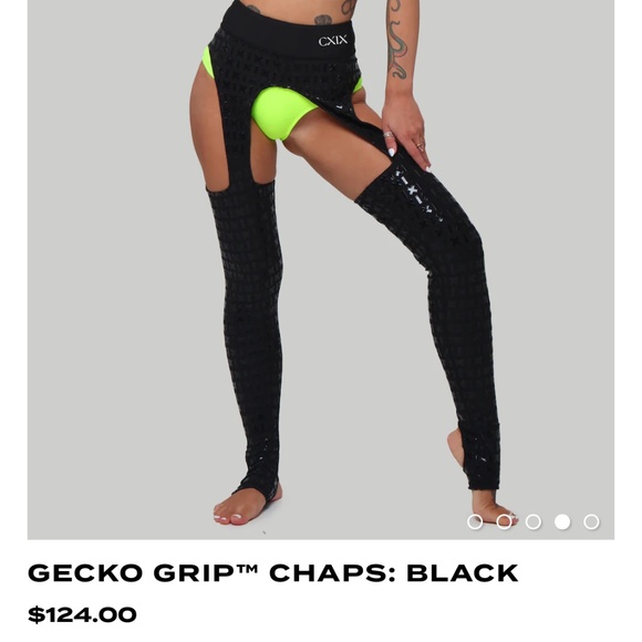 Pole dancing chaps with gecko grip - Picture 1 of 1